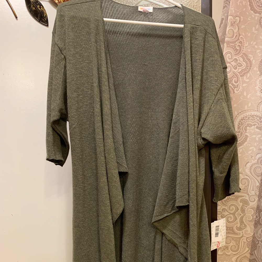 NWT Lularoe Sweater Olive Green Shirley